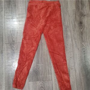 Girls Soft Leggings Size 10 Janie and Jack Terracotta Leggings